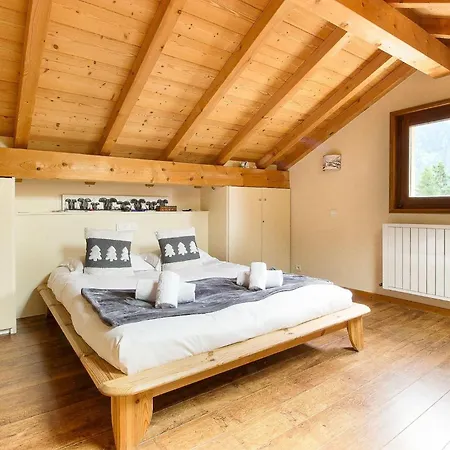 L'ecrin Des Pecles - - Renove - Immense Terrasse Face Au Mont-blanc Appartement *