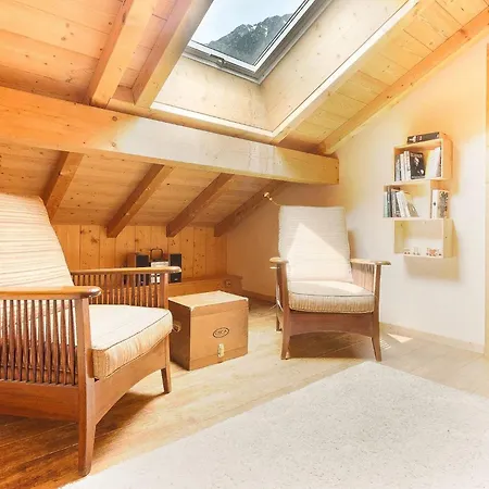 L'ecrin Des Pecles - - Renove - Immense Terrasse Face Au Mont-blanc Appartement